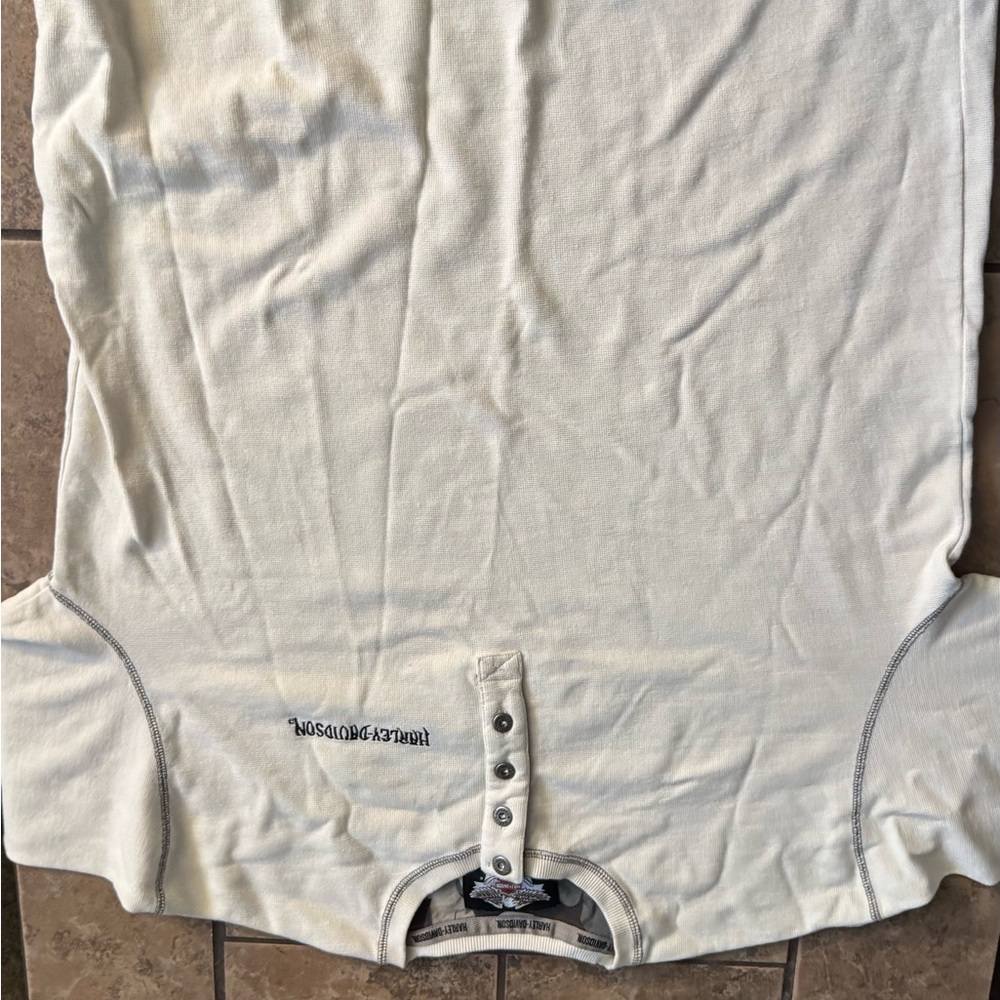 Harley-Davidson Cream Crewneck Sweater